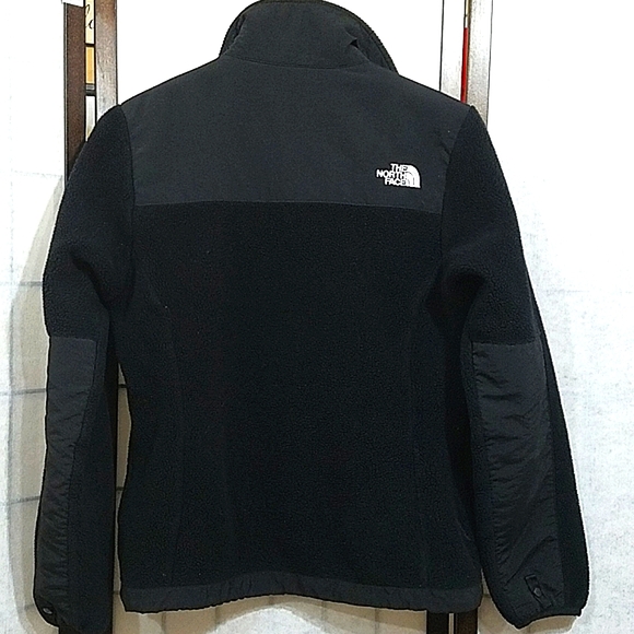 North face black fleece zip up jacket S - Picture 5 of 7